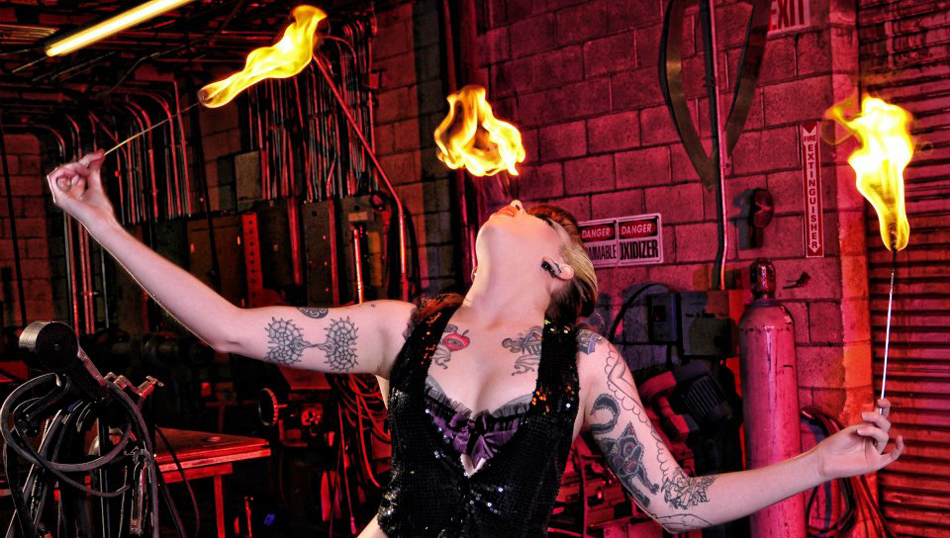 las vegas fire eater